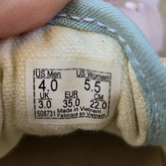 Vans FU Old School Pastel Colorblock, 5.5 - Picture 6 of 14